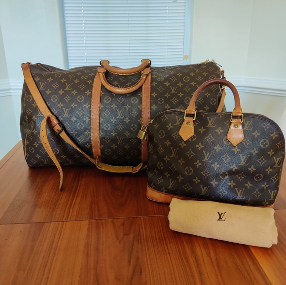 Set of 2! Authentic Louis Vuitton Keepall 60 & Alma Monogram Set (Limited Time) - Picture 2 of 15